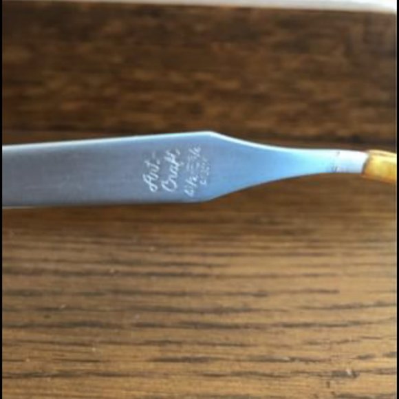 Vintage Cat Eye Glasses by Art Craft *Silver-Blue - Picture 5 of 8